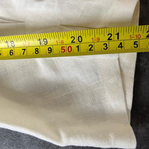 Babette White Ivory Cotton Cardigan Top Blouse Medium M - Picture 7 of 8